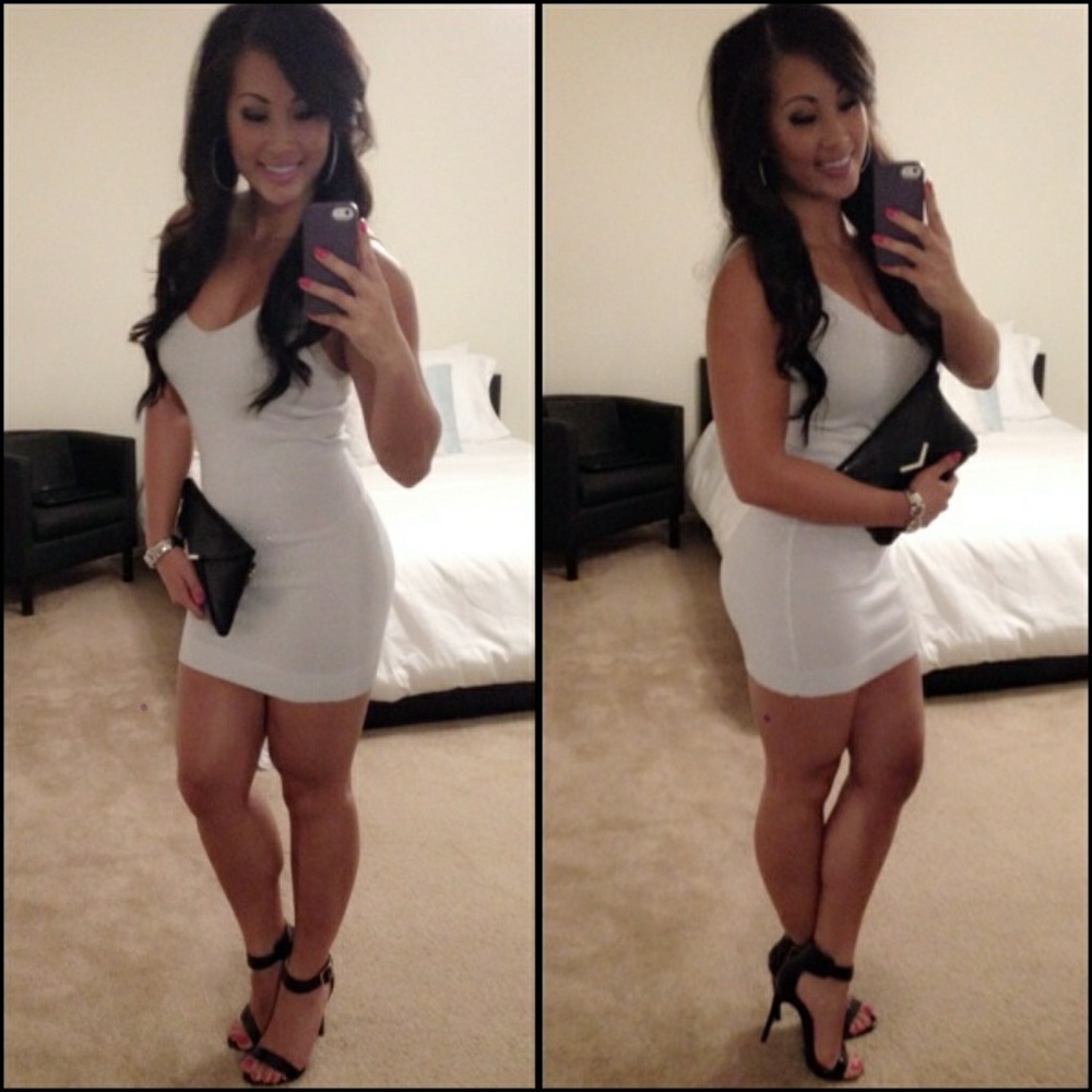 White dress
