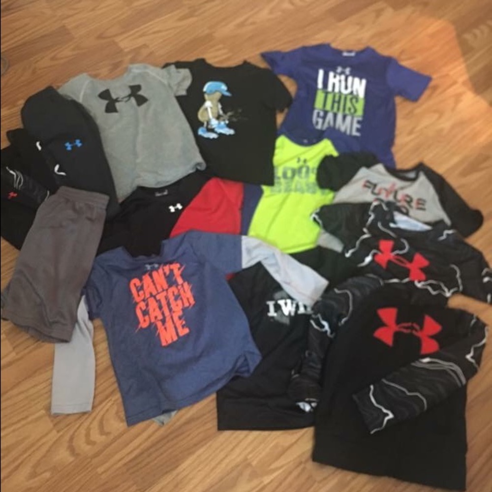 EUC- 13 pieces size 5- all underarmour