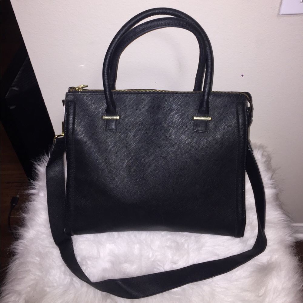 Black H&M satchel side bag