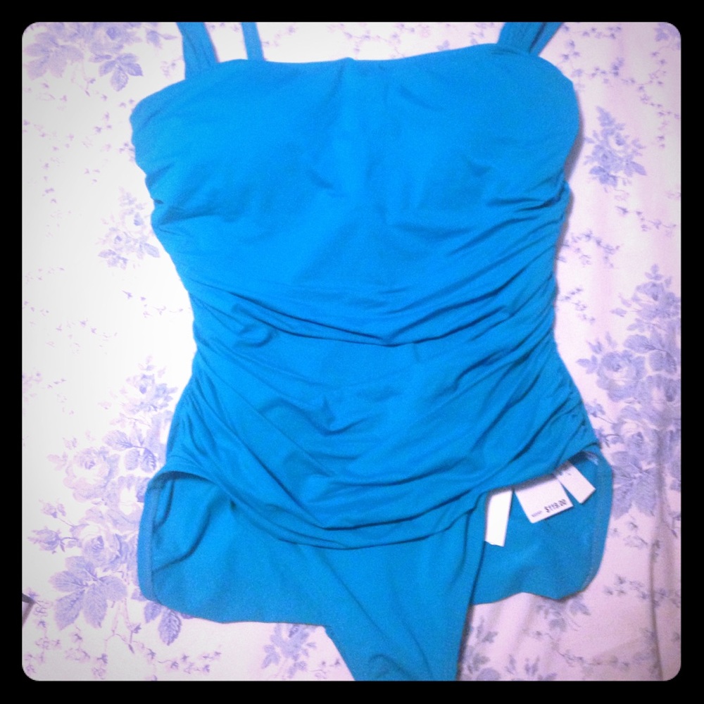 Beautiful blue swimsuit