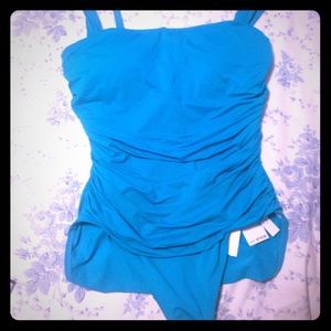 Beautiful blue swimsuit