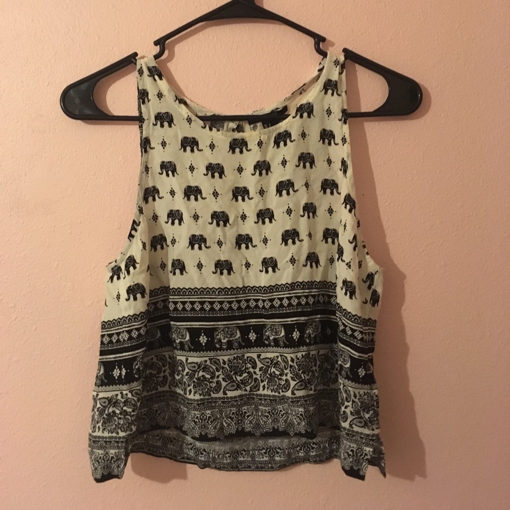Cute, boho crop top!