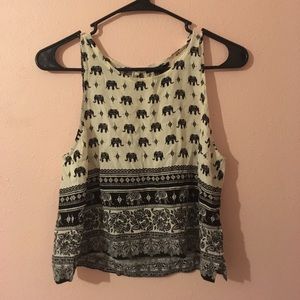 Cute, boho crop top!