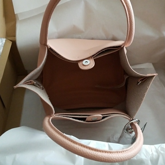 Zara Pink City Tote with Tassel Keyring - Picture 6 of 7