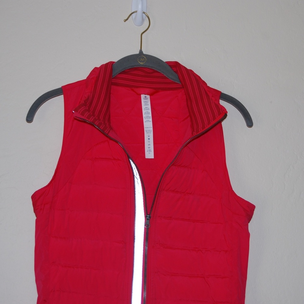 Pink Lululemon Puffer Vest