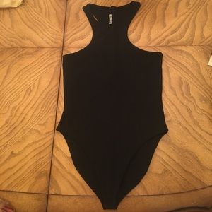 Miu Miu racerback bodysuit