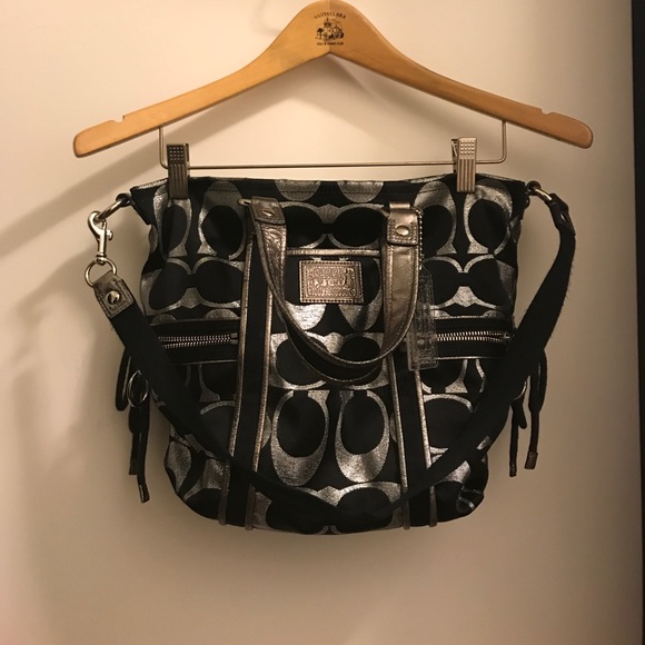 Coach bag poppy tote bag ❌❌❌sold - Picture 4 of 6