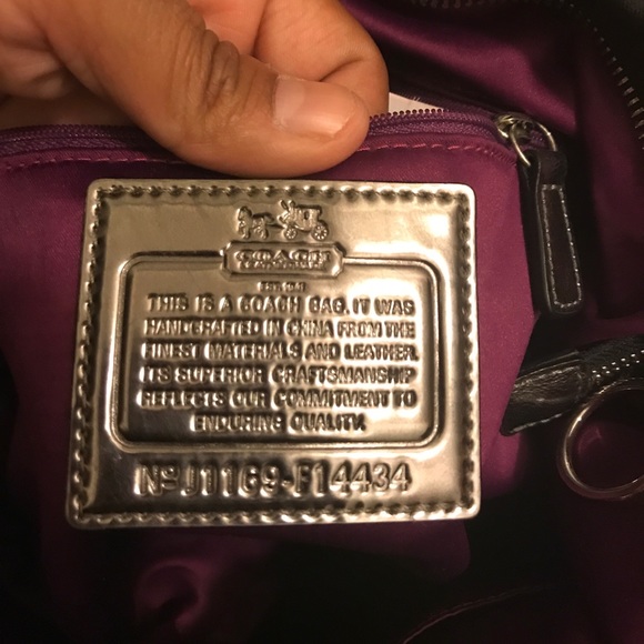 Coach bag poppy tote bag ❌❌❌sold - Picture 3 of 6