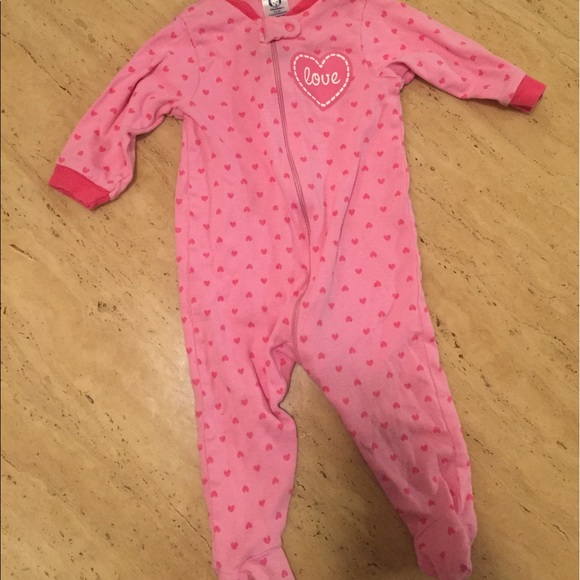 Bundle of 3 cute infant footies - Picture 4 of 7