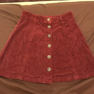 American Eagle Cord Skirt