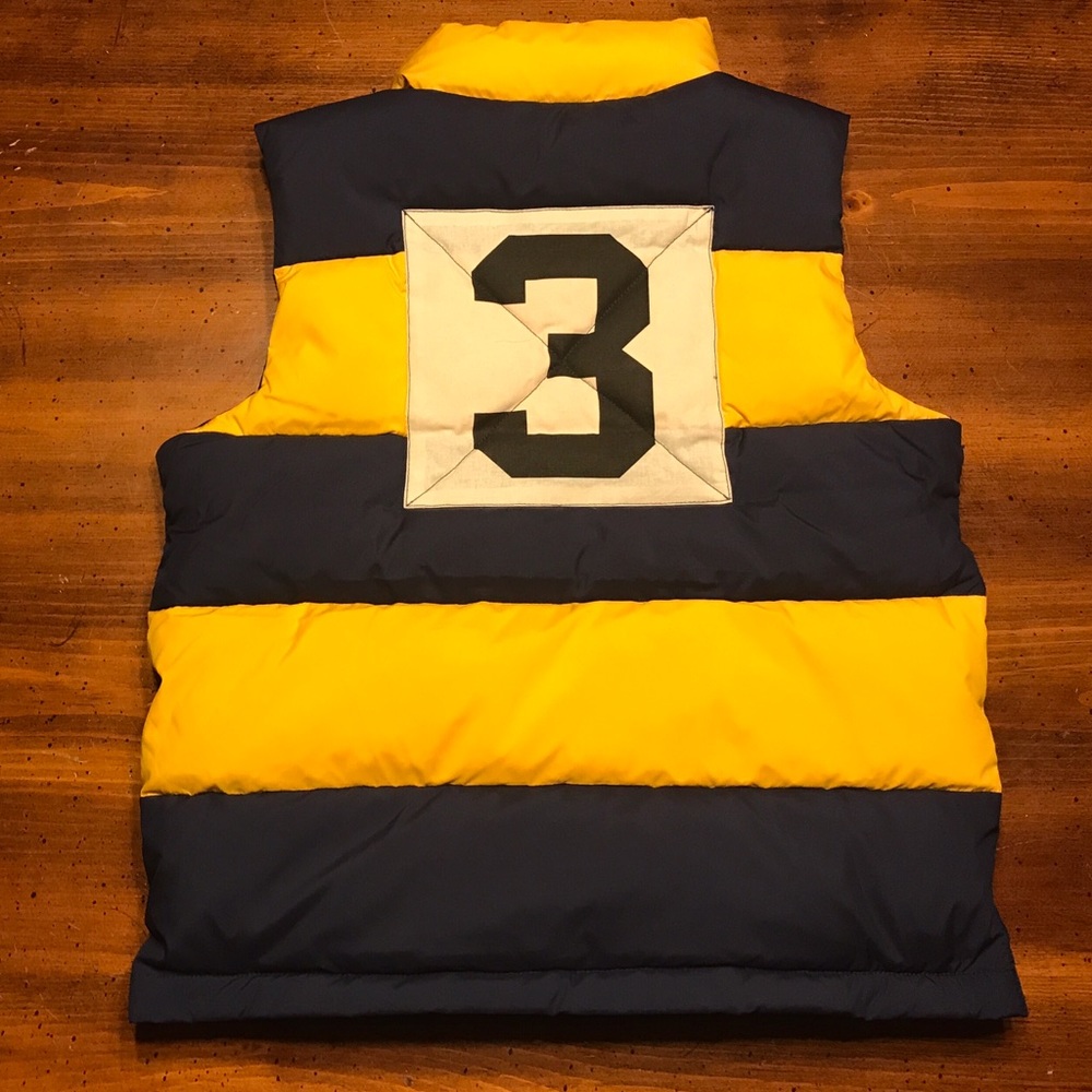 Polo By Ralph Lauren Kids Rugby Vest NWT Size S 8