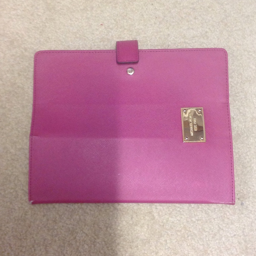 iPad Michael Kors leather case