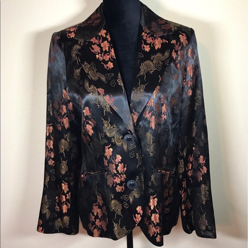 ❌SOLD❌ Asian Inspired Black Jacket