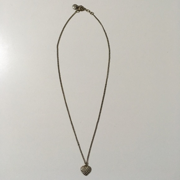 Ann Taylor Loft Gold Heart Necklace - Picture 2 of 5