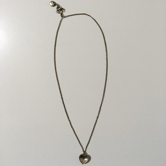 Ann Taylor Loft Gold Heart Necklace - Picture 3 of 5