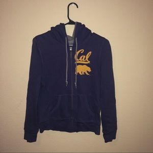 cal berkley zip-up hoodie
