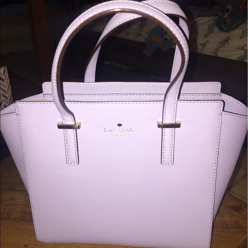 Purple kate spade purse