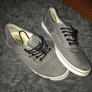 Dark grey vans