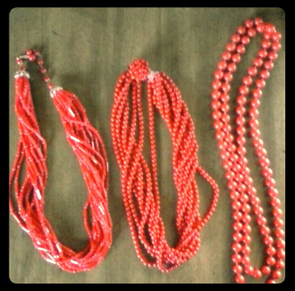 Red Necklaces
