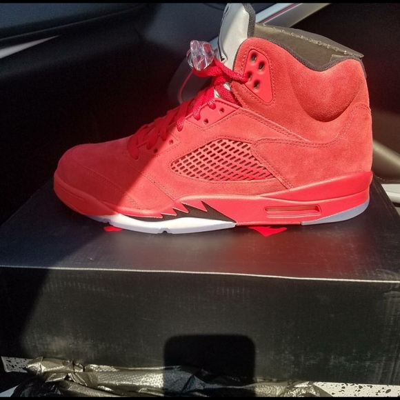 Deadstock "Red Suede" Jordan 5 - Picture 3 of 3