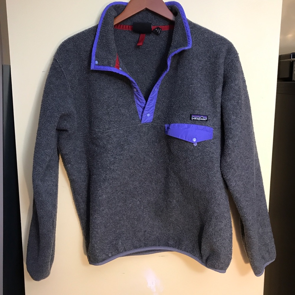 Vintage Patagonia Snap-T pullover women's sz M