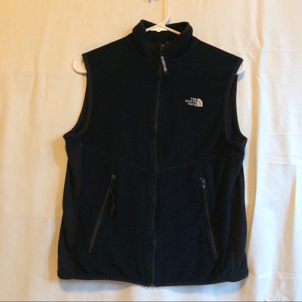 North Face Zip Up Fleece Vest