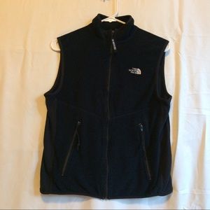 North Face Zip Up Fleece Vest