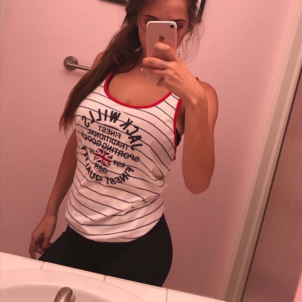Jack Wills Flag Tank top