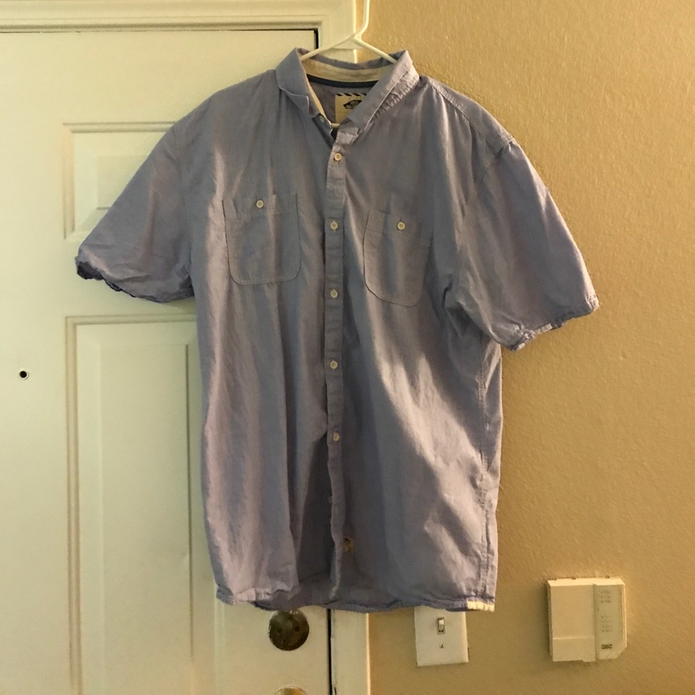Vans button down shirt