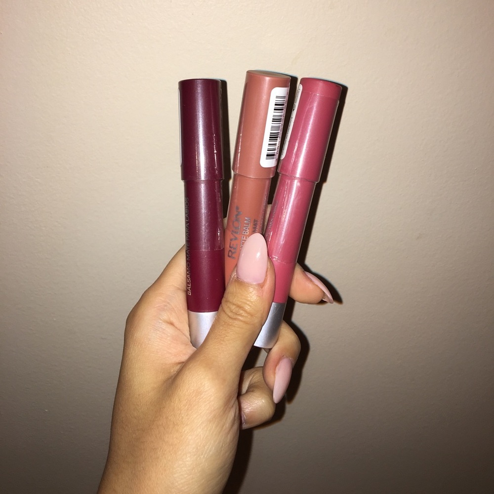 3 BRAND NEW Revlon Colorburst Matte Lip Balms