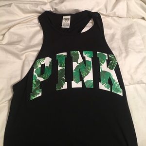 Victoria's Secret PINK high neck racerback tank