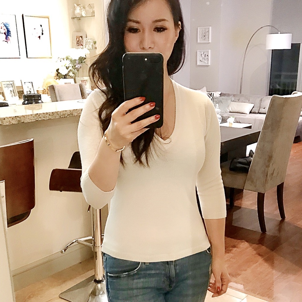 French Connection Stretchy V-Neck