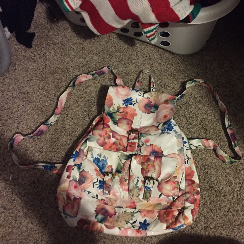 Floral Backpack