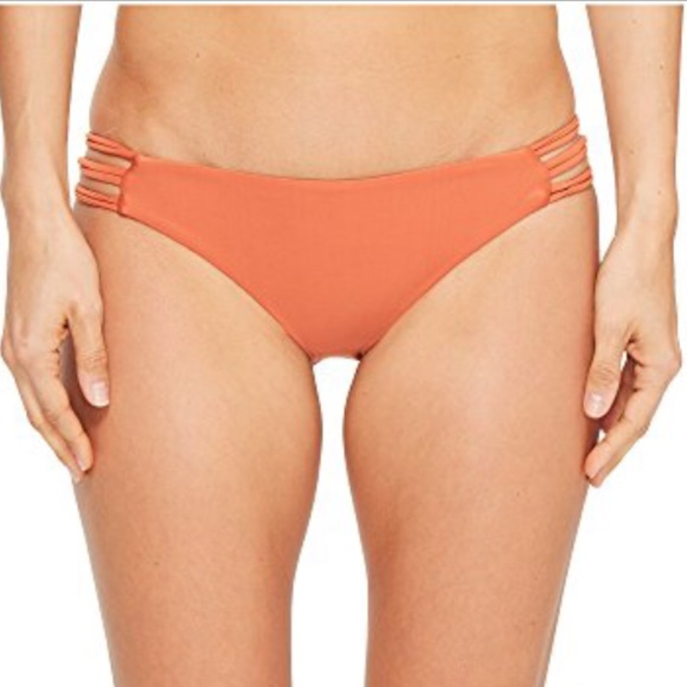 Orange bikini bottoms