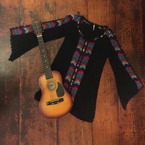 Free People embroidered mini dress