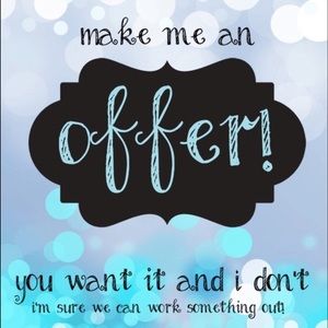 I 💙 OFFERS!!! 👚👗👖