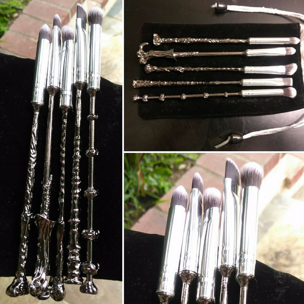 Harry Potter Wand Eyebrow and Eyeshadow Brushes