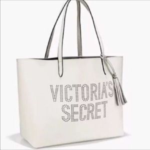 Victoria's Secret leather tote