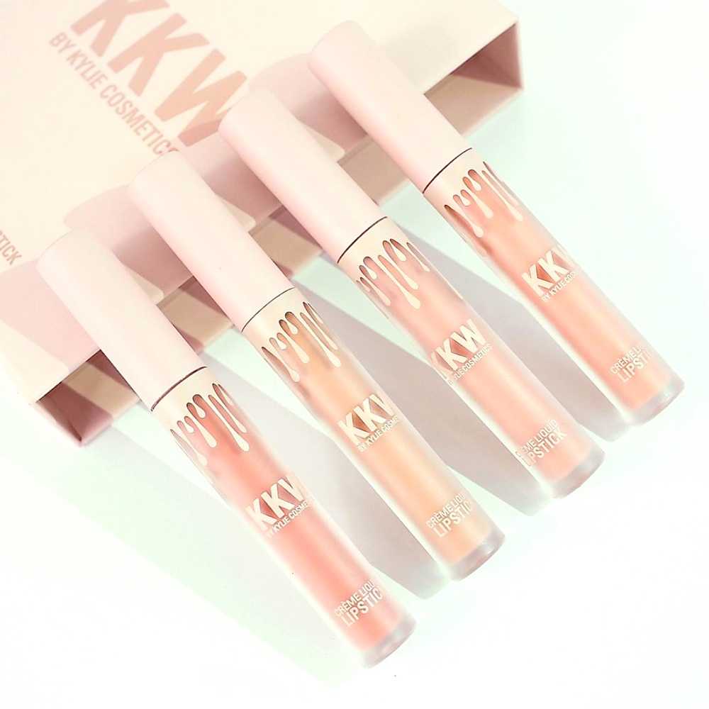 KKW by Kylie Cosmetics crème liquid lipstick kit