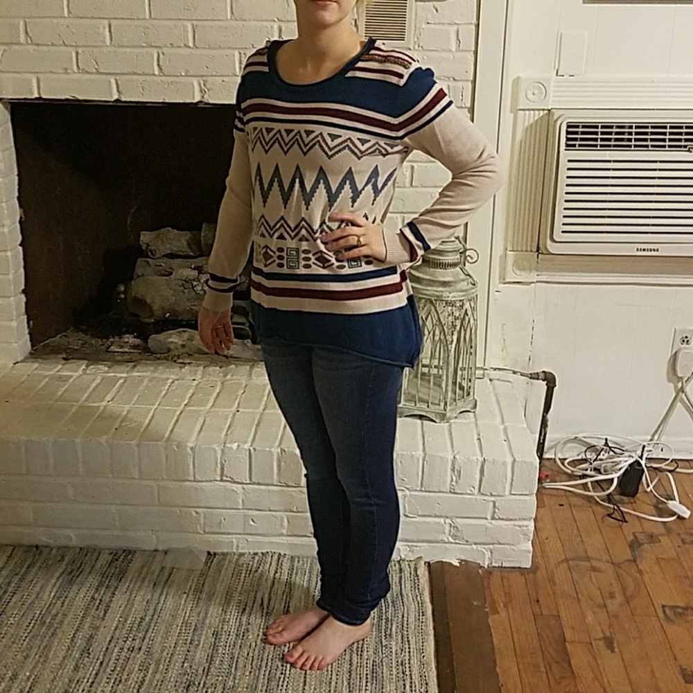 Aztec sweater