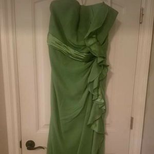 Floor length prom dress