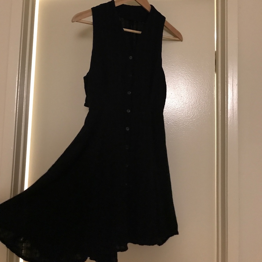 Urban outfitters sleeves button up dress