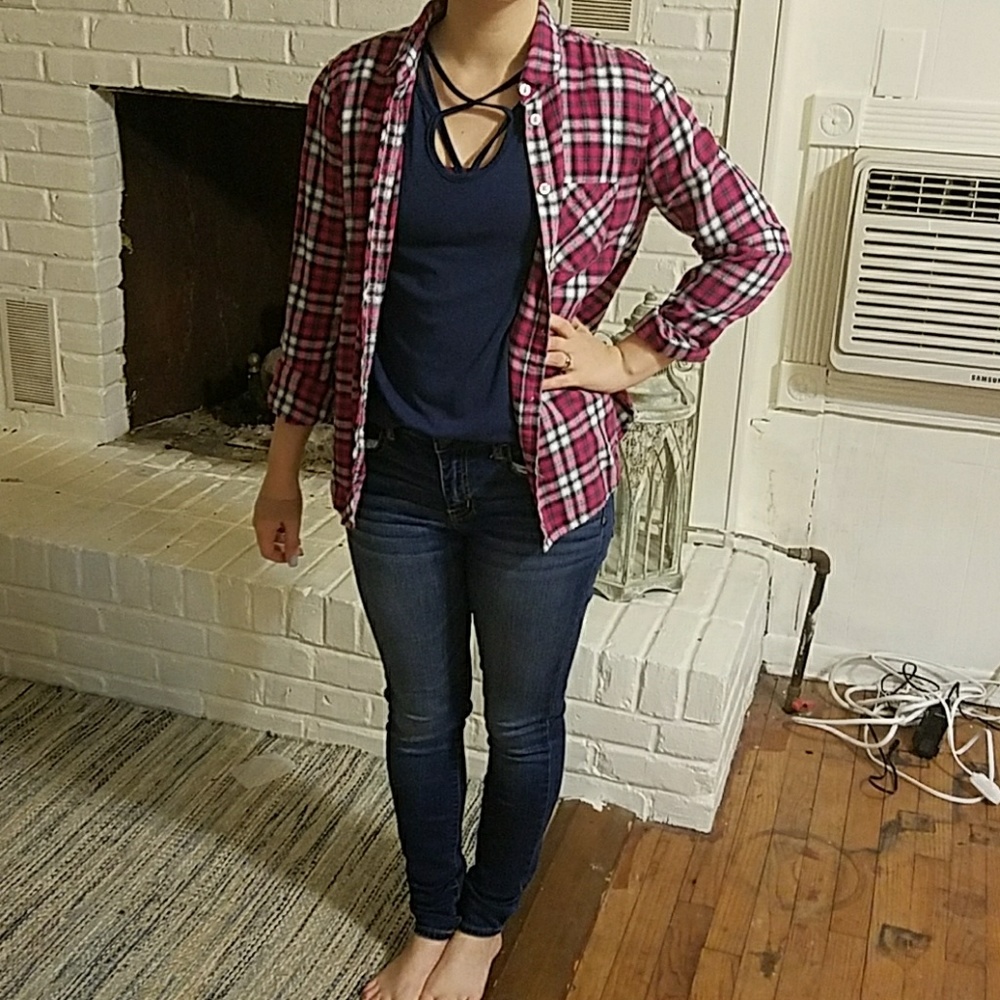 American Eagle Plaid shirt