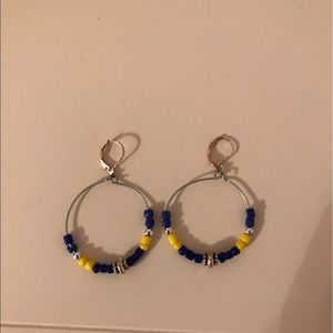 Hoop earrings