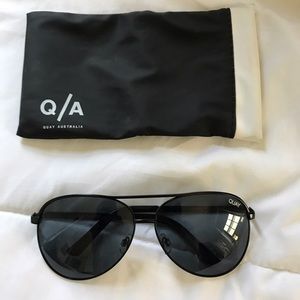 QUAY AUSTRALIA black oversized sunglasses
