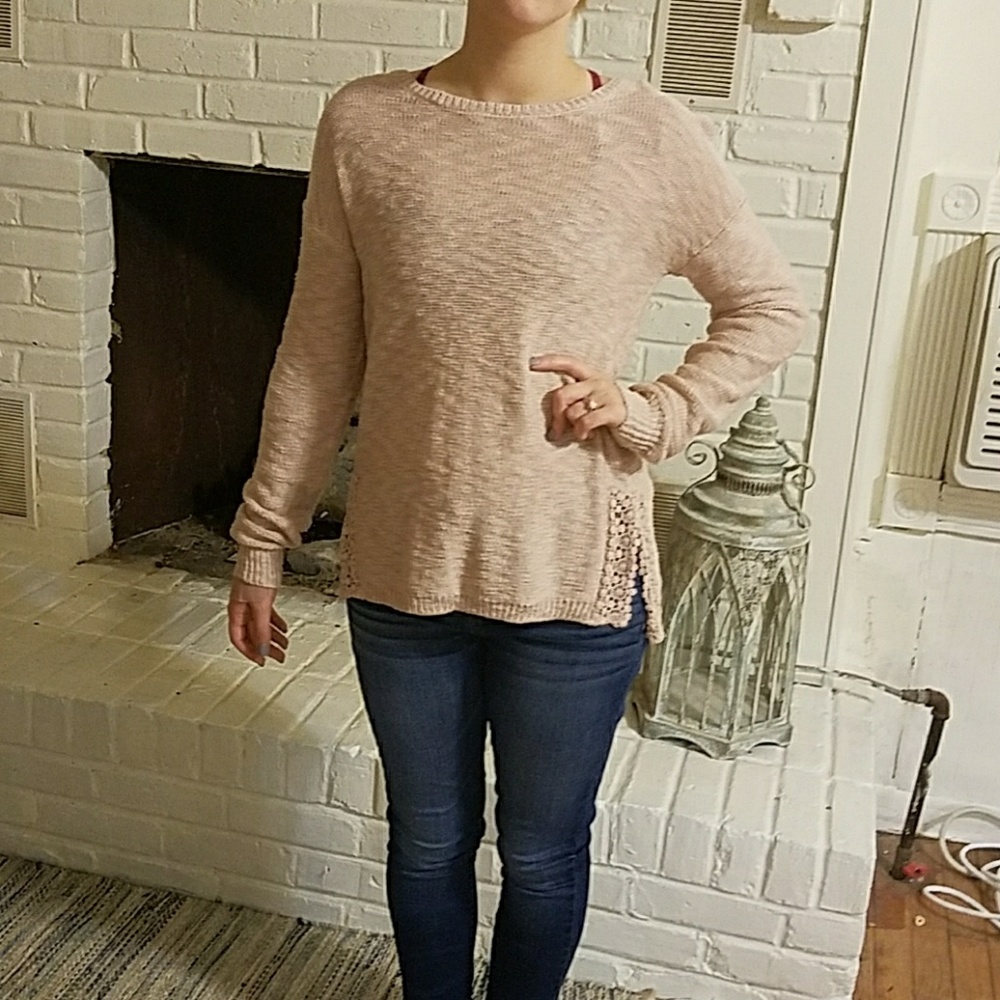 Pink Sweater