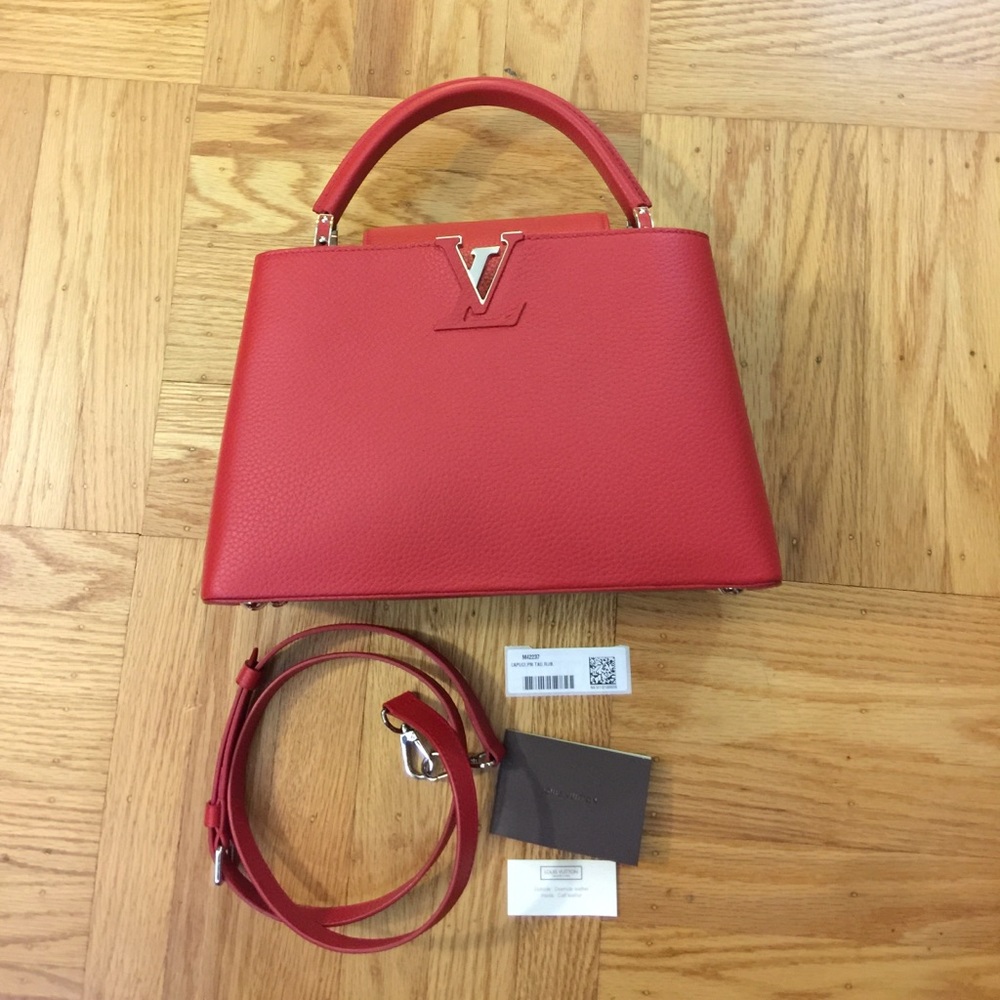 SOLD ❤️❤️ LV BB Capucines Rubis 🎉