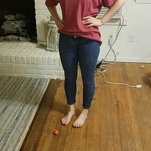 Rue 21 polka dot pants
