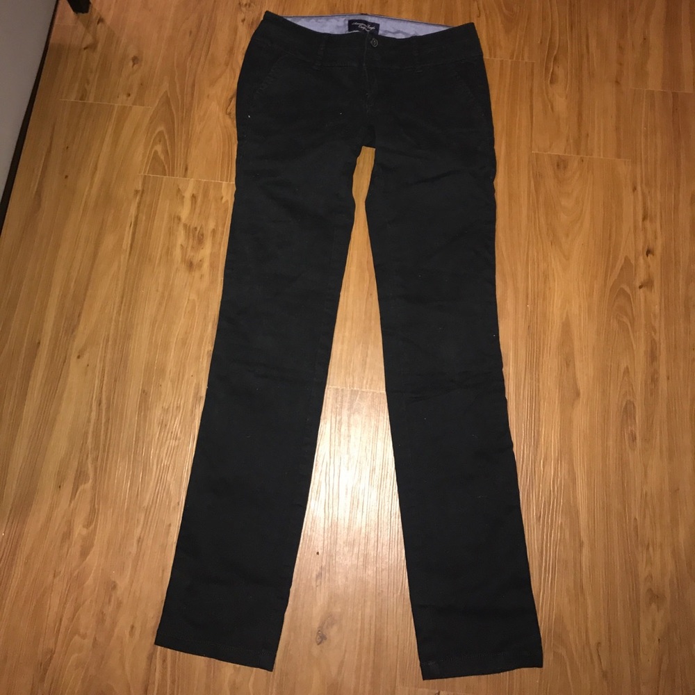 Black American Eagle Pants