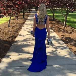 Royal Blue Sherri Hill Dress